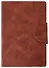 Ежедневник недат. А5 136л "Snap book. No 7" коричневый, иск.кожа, интегр.переплет, клапан, офсет, ляссе - 0