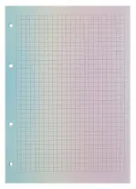 Сменный блок для тетрадей 50л кл. "Aurora" 70г/м2, инд.уп.