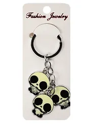 Брелок Скелеты (металл) (12-02270-С25)