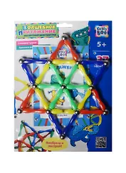 Магнитный конструктор Звезда (1139) (37 элементов) (Волшебное притяжение) (5+) (блистер)