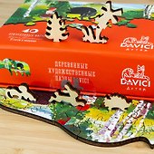 Деревянный пазл «В гости к бабушке» 40 элементов, DaVICI - 2