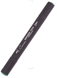Маркер художественный "Сонет" Twin Brush нефритово-зелёный, Сонет