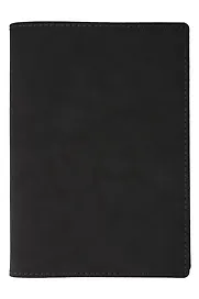 Книга для записей без линовки "Portfolio", черная, А5, 112 листов