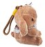 Брелок Кролик с воротником (коричневый) (иск.мех) (15см) (12-81039-202604_05) - 1