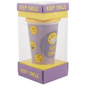 Стакан керамический Keep smile (ПВХ бокс) - 2