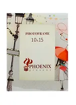 Фоторамка из стекла для фото 10х15 Дама с зонтиком (35722)
