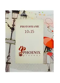Фоторамка из стекла для фото 10х15 Дама с зонтиком (35722)