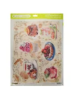 Рисовая бумага для декупажа Craft Premier Сластена (CP09873) (А3) (25г/м) (упаковка)