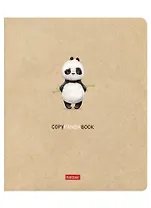 Тетрадь в клетку Hatber, "Панда Book", 48 листов, в ассортименте