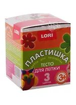 Тесто для лепки. Пластишка. Набор №17, 3цв. по 70 гр.