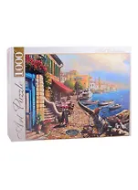 Пазл Морская набережная Artpuzzle Рыжий кот 1000 элементов ХАП1000-4445