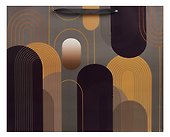 Пакет А3+ 40*50*15 "Abstract style" нейтр., бум.мат.ламинат - 0