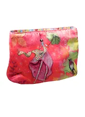 Косметичка (27х16) (розовый) (полиэстер) (18806)