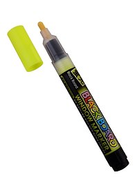 Маркер меловой «Black Board Marker» желтый 3 мм, MunHwa