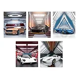 Тетрадь в клетку Listoff, "Спортивные машины", 48 листов, в ассортименте