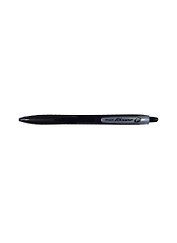 Шариковая ручка чёрная автоматическая, Rex Grip, Pilot