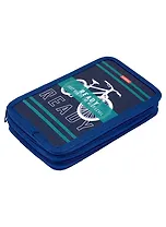 Пенал 2отд. "Велопутешествие" 190*110мм, молния, глянц.ламинация, таблица умножения, инд.уп. 