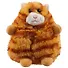 Игрушка мягкая, Котик-толстяк рыжий в крафт коробке (12-01568-K537199) - 1
