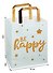 Пакет А5 23*18*10 "Be happy",нейтр.,крафт - 1