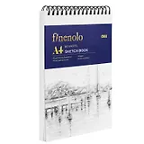 Альбом для графики А4 40л "Finenolo" 160гр/м2, спираль по короткой стороне 