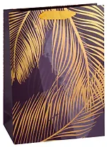 Пакет А3 46*33*10 "Золотые листья" жен., бум.мат