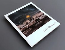 Магнит 70х85 Исаакиевский собор, дождь. Фото
