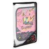 Папка для труда А4 "ТЫ СУПЕР!" 32,8*22,8см, пластиковая, молния с 3х сторон, внутр.блок для канц.принадлежностей