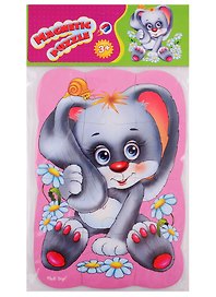 Пазлы на магните Vladi Toys Зайка