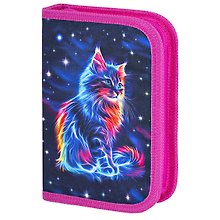 Пенал 1 отделение "Space cat" 21*14 см, полиэстер