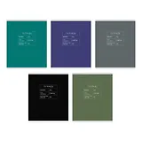 Тетрадь в клетку "Минимализм", 48 листов, в ассортименте