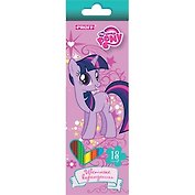 Карандаши цветные 18цв "My little pony" к/к, Proff