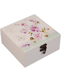 Сувенир, Шкатулка для ювелирных украшений 15*16*7см