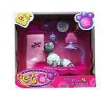 Игровой Набор Клуб Забав. Животн. S2 Ванная с Мишель (CL2042ABCD2) (3+) (коробка)