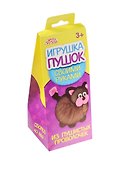 Набор для творчества, Школа талантов, Игрушка из меховых палочек Пушистик Черныш - 0