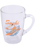 Кружка Сочи SUP -серфинг (стекло)(320мл)