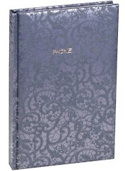 Алфавитная книга А5 80 листов "CALABRIA" синяя