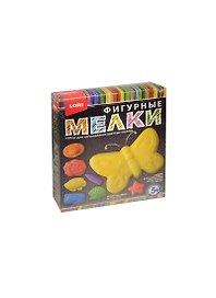 Мел-001 Фигурные мелки Юный художник (LORI) (набор д/творч.) (5+)