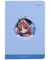 Блоки для записей, 4 штуки "Chibi Expression Nilou" диспенсер-книжка