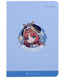 Блоки для записей, 4 штуки "Chibi Expression Nilou" диспенсер-книжка