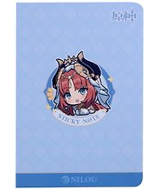 Блоки для записей, 4 штуки "Chibi Expression Nilou" диспенсер-книжка