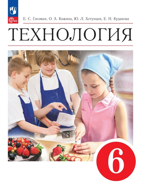 Обложка книги «Технология. 6 класс. Учебник. ФГОС 2021»