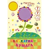 Бумага цветная 07цв 07л А4 "Marzipan". Цветок и пчелка" бархатная, вырубка, карт.папка, Unnika