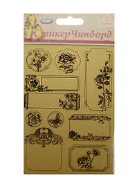 Чипборд (стикер) (CBCK-601C) (Рукоделие) (3+) (упаковка)
