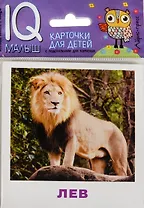 Умный малыш. Животные жарких стран. Набор карточек для детей.