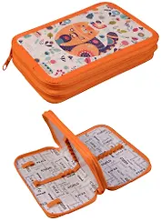 Пенал школьный 2 отделения "Cats"