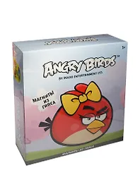 Набор для изготовления магнитов из гипса (Angry Birds) (84427) (3+) (коробка)
