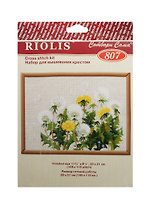 Набор для вышивания крестом Риолис Одуванчики (807) (182385) (30х21см) (упаковка)