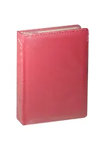 Ежедневник недат. А6 152л "Classic" ZODIAC розовый, иск.кожа, поролон, тон.бумага, справ.мат-лы, ляссе, Listoff