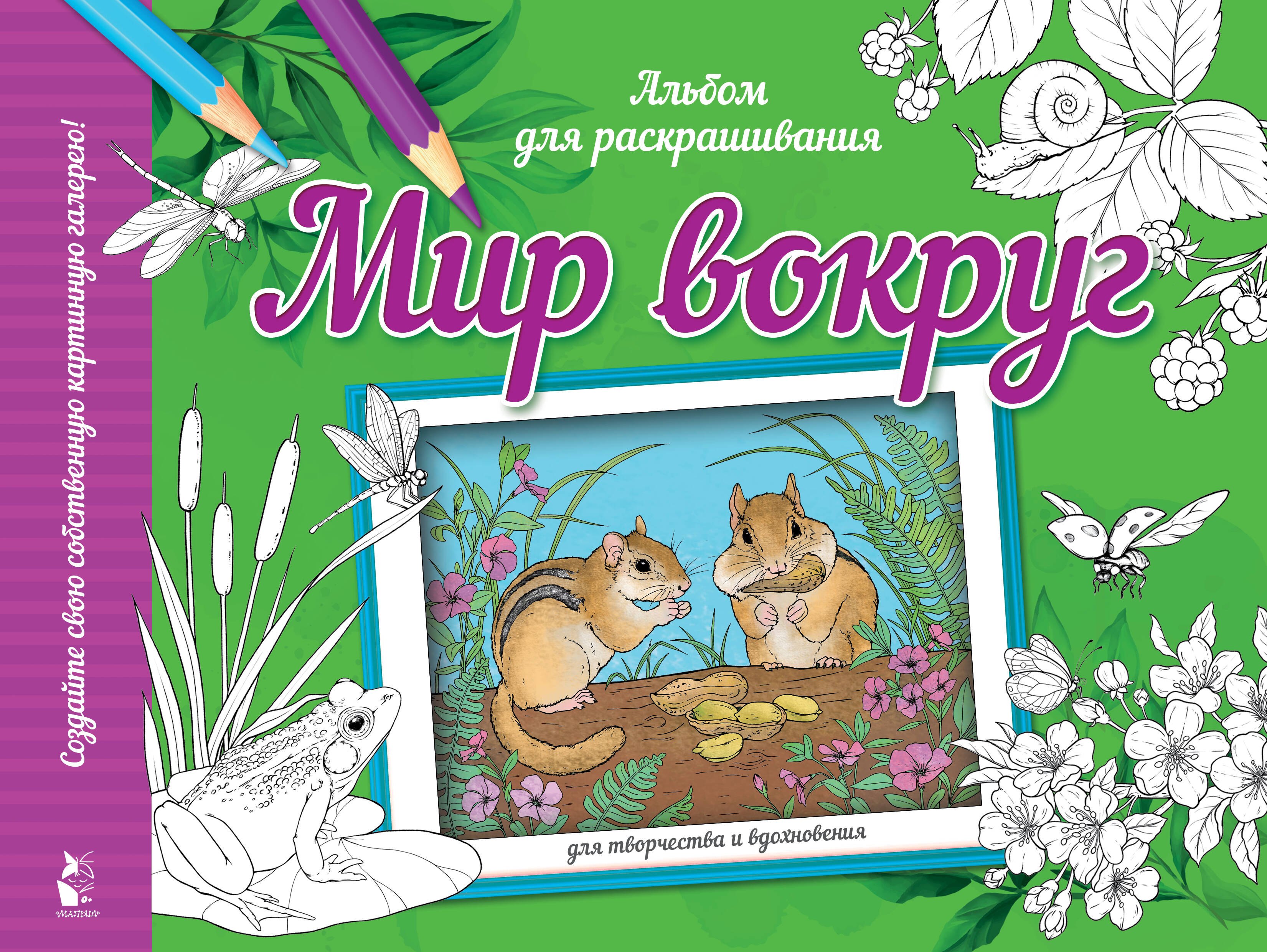 

Мир вокруг. Альбом для раскрашивания