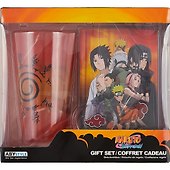 Набор подарочный Аниме Naruto (Наруто) (Бокал 400 мл, значок, блокнот 160 стр) - 1